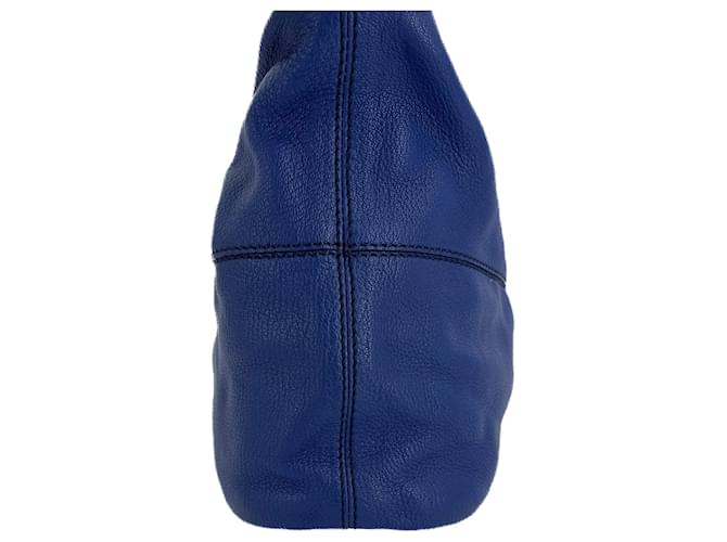 Givenchy Borsa in pelle blu Nightingale - vista 8