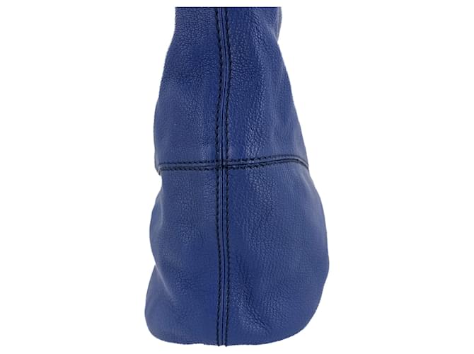 Givenchy Borsa in pelle blu Nightingale - vista 9