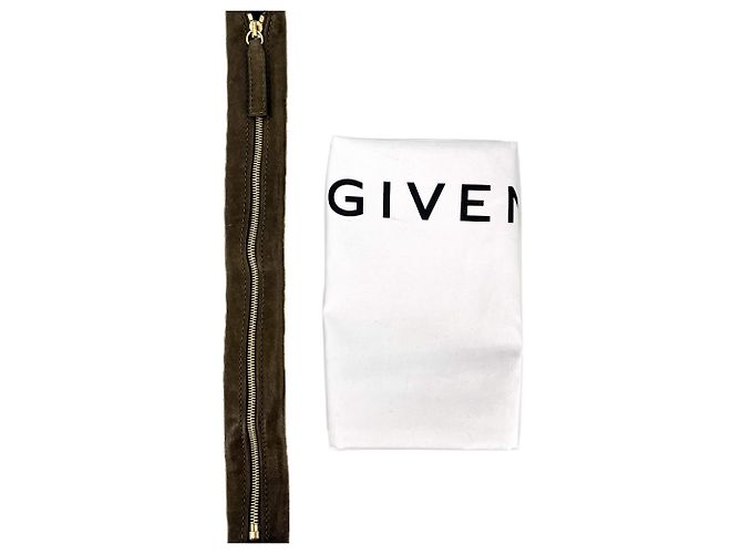 Givenchy Nightingale Medium Leder 2-Wege Wochenendtasche Braun - Ansicht 11