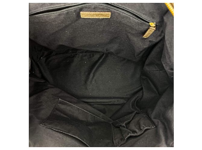 Givenchy Nightingale Medium Leder 2-Wege Wochenendtasche Braun - Ansicht 15