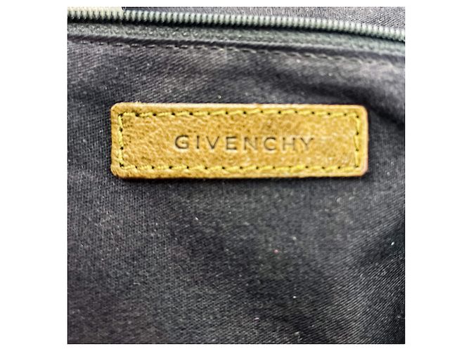 Givenchy Nightingale Medium Leder 2-Wege Wochenendtasche Braun - Ansicht 17
