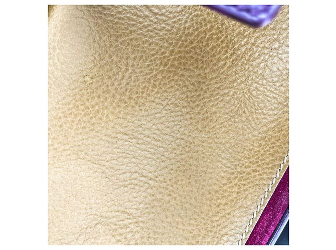 Saint Laurent Borsa tote in pelle media Muse 2 viola Porpora - vista 12