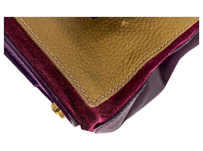 Saint Laurent Borsa tote in pelle media Muse 2 viola Porpora - vista 9