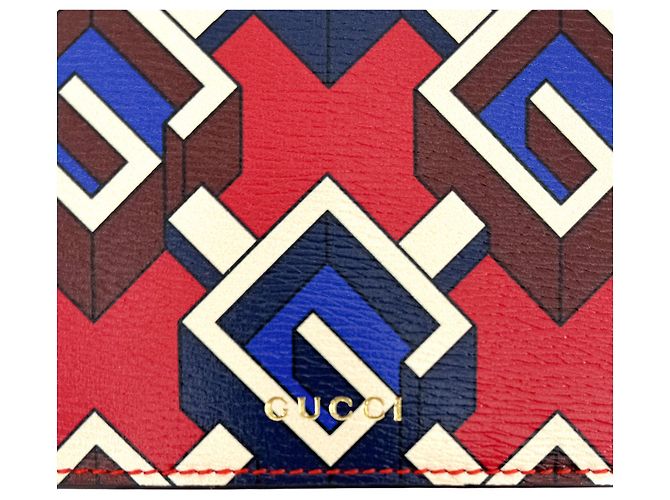 Gucci Apertura Demetra Canvas Case Geométrico G Multicolor - vista 10