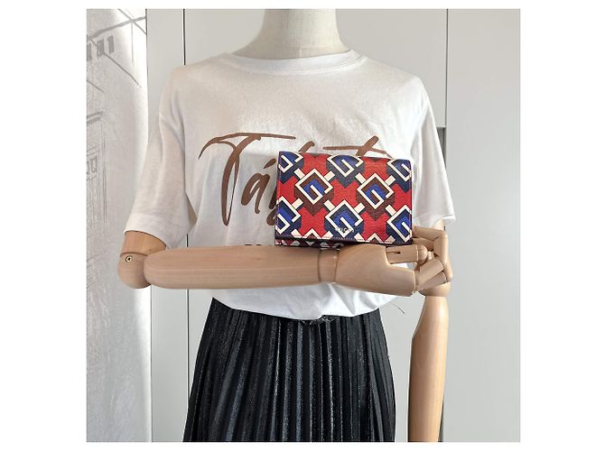 Gucci Apertura Demetra Canvas Case Geométrico G Multicolor - vista 2