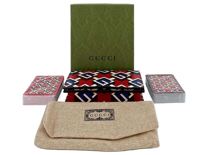Gucci Apertura Demetra Canvas Case Geométrico G Multicolor - vista 4