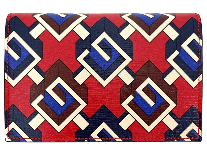 Gucci Apertura Demetra Canvas Case Geométrico G Multicolor - vista 5