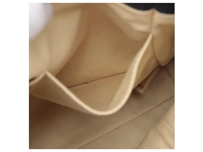 Timeless Chanel Kleine Denim-Tote-Tasche Blau Deauville - Ansicht 10