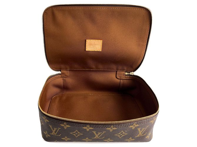 Louis Vuitton Monogramm Canvas Pouch Cube MM Braun - Ansicht 8