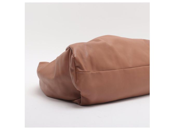 Bottega Veneta La grande borsa hobo in pelle marrone - vista 6