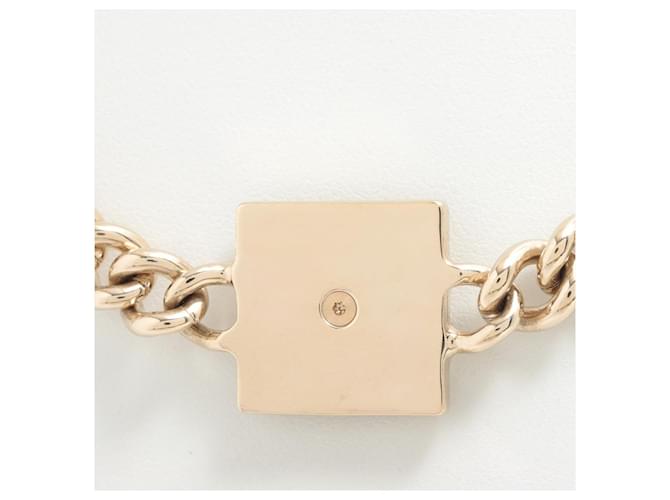Timeless Chanel Choker in metallo dorato D'oro - vista 3
