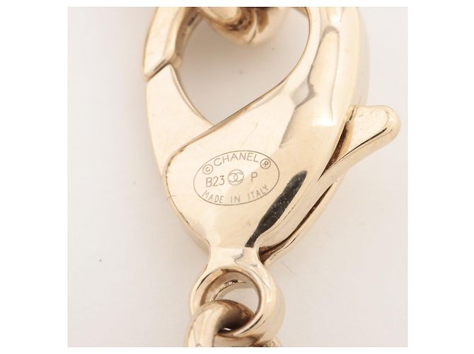 Timeless Chanel Choker in metallo dorato D'oro - vista 5