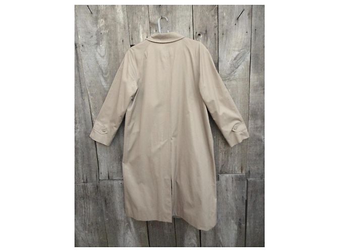 Impermeable Burberry Beige en Gabardina de Algodón - vista 2