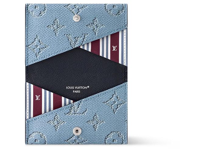 Louis Vuitton LV Slim Card Holder new Blue - view 2