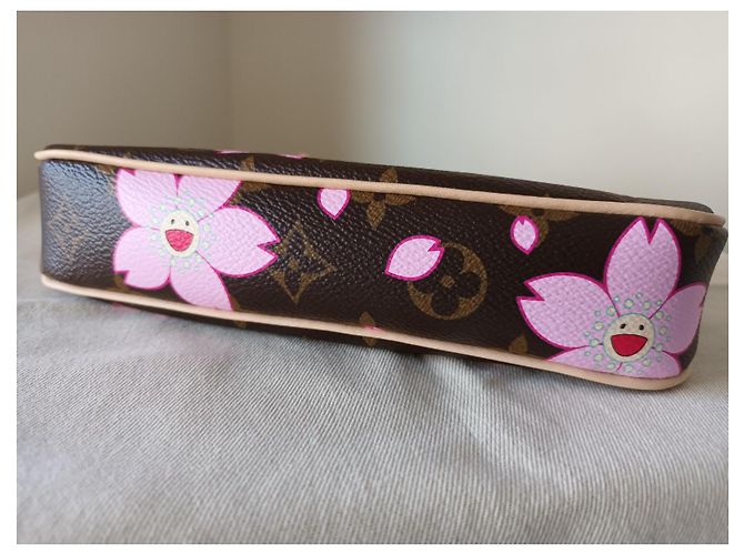Pochette Accessori Fiore di Ciliegio Louis Vuitton x TMurakami Gold hardware - vista 4