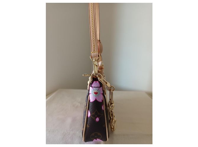Pochette Accessori Fiore di Ciliegio Louis Vuitton x TMurakami Gold hardware - vista 5