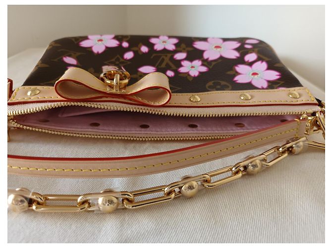 Pochette Accessori Fiore di Ciliegio Louis Vuitton x TMurakami Gold hardware - vista 7