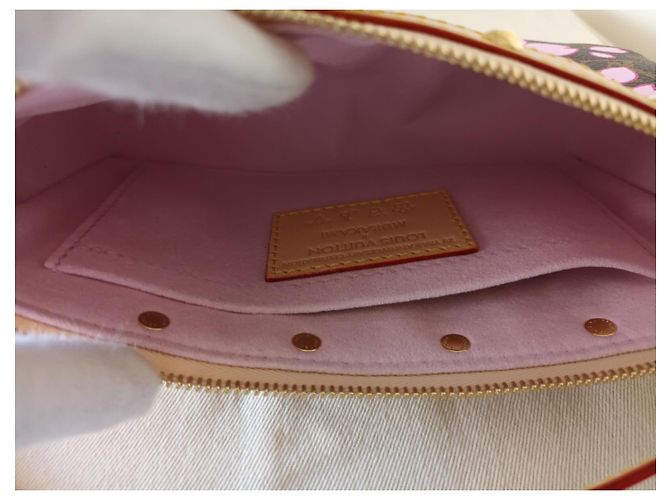 Pochette Accessori Fiore di Ciliegio Louis Vuitton x TMurakami Gold hardware - vista 8