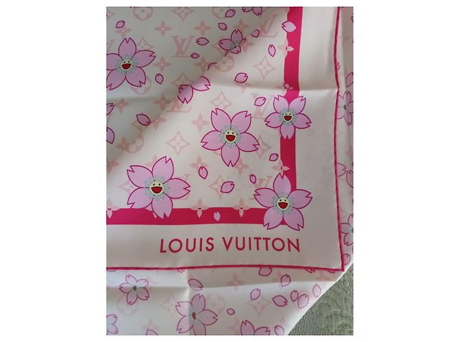 Louis Vuitton LV x Takashi Murakami - Quadrat 70 Monogramm Kirschblüte Pink - Ansicht 6