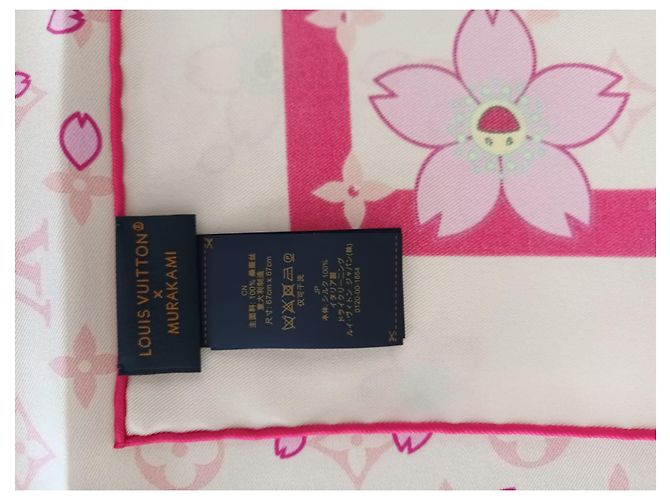 Louis Vuitton LV x Takashi Murakami - Quadrat 70 Monogramm Kirschblüte Pink - Ansicht 9