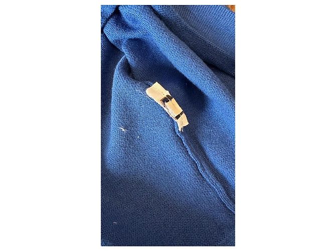 Haut Louis Vuitton Cloud - Laine Bleu - vue 7