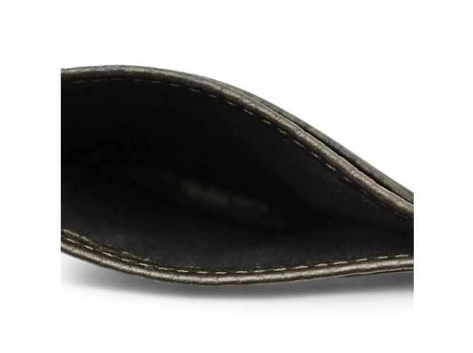 Baguette Fendi Metallic Graue Leder-Kartenetui Metallisch - Ansicht 6