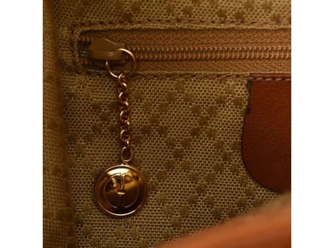 Gucci Mini Leder-Rucksack Braun - Ansicht 17
