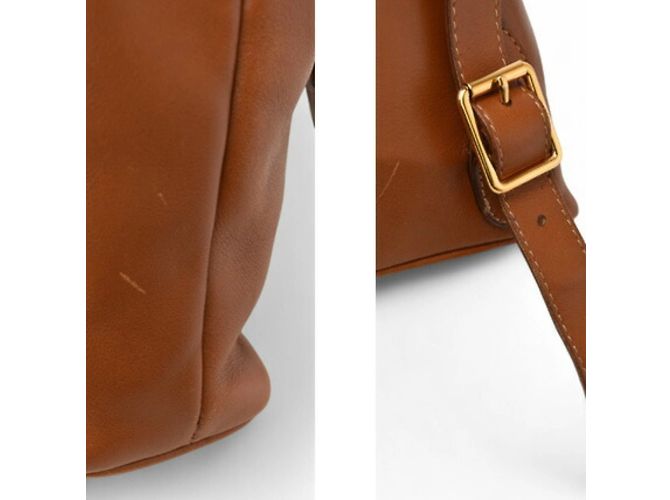 Gucci Mini Leder-Rucksack Braun - Ansicht 5