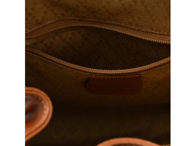 Gucci Mini Leder-Rucksack Braun - Ansicht 8