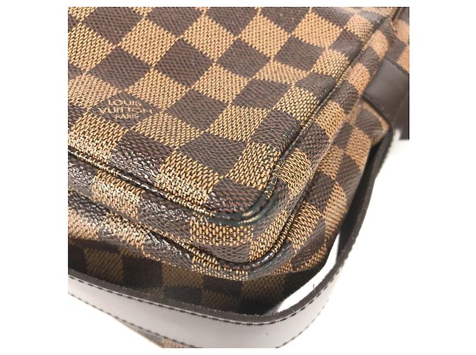 Borsa a tracolla Damier Naviglio di Louis Vuitton Marrone Damier ebene - vista 10
