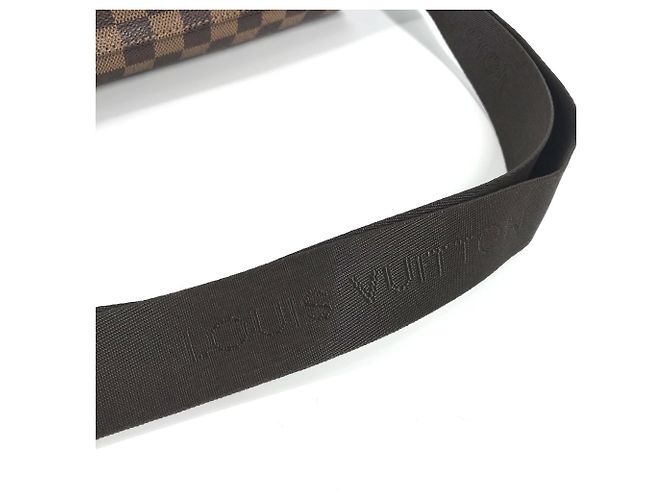 Borsa a tracolla Damier Naviglio di Louis Vuitton Marrone Damier ebene - vista 11