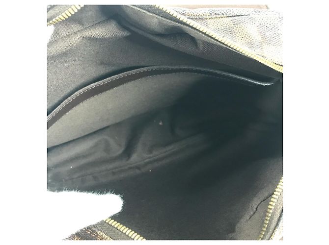 Borsa a tracolla Damier Naviglio di Louis Vuitton Marrone Damier ebene - vista 14
