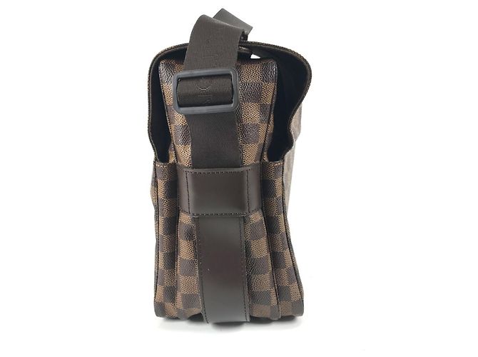 Borsa a tracolla Damier Naviglio di Louis Vuitton Marrone Damier ebene - vista 4