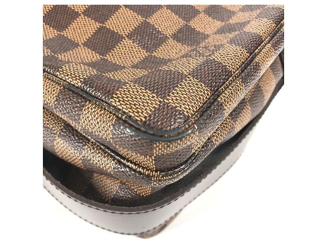 Borsa a tracolla Damier Naviglio di Louis Vuitton Marrone Damier ebene - vista 7