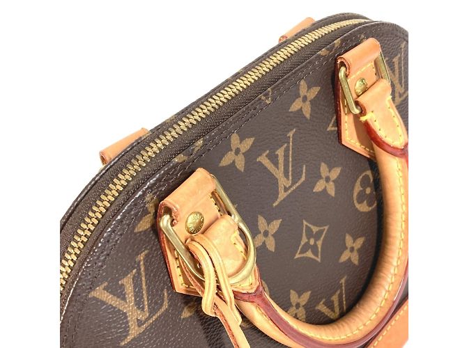Louis Vuitton Monogram Alma BB Umhängetasche Braun - Ansicht 9