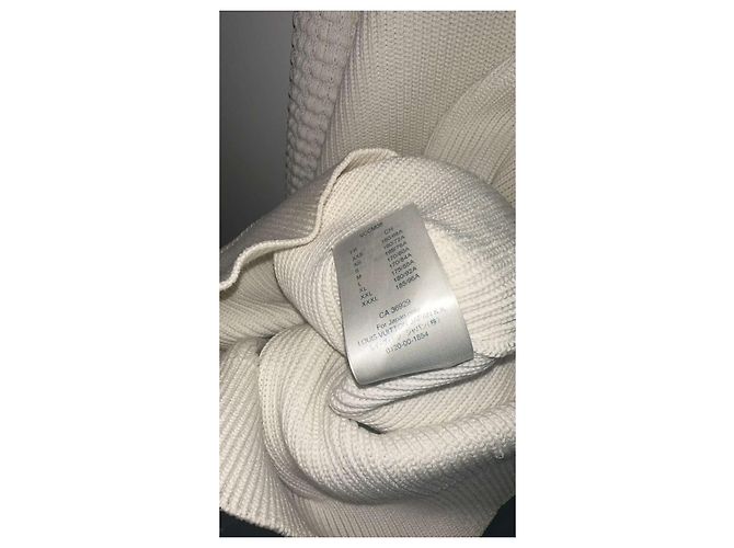Pull Louis Vuitton Rue du Pont Neuf Blanco Blanco roto - vista 11