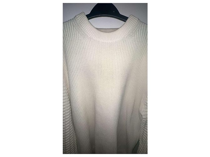 Pull Louis Vuitton Rue du Pont Neuf Blanco Blanco roto - vista 5