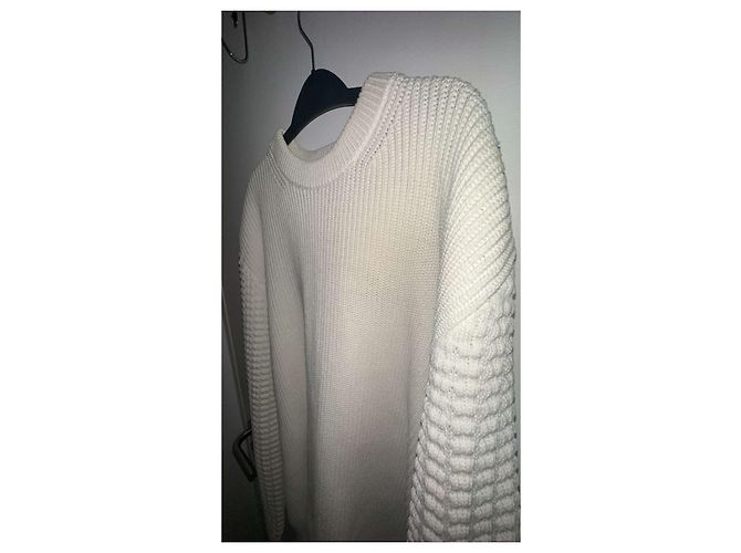 Pull Louis Vuitton Rue du Pont Neuf Blanco Blanco roto - vista 6