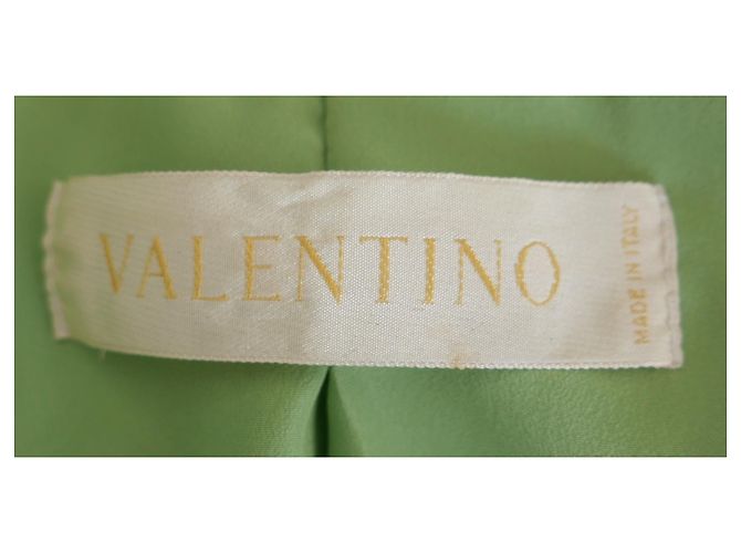 Giacca blazer floreale cinese Valentino Primavera 2006 Verde - vista 8