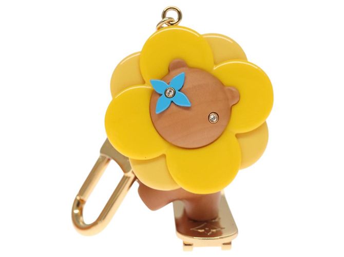 LOUIS VUITTON Petula Skate Charm Metall Gelb M00869 LV Auth 115991S - Ansicht 13