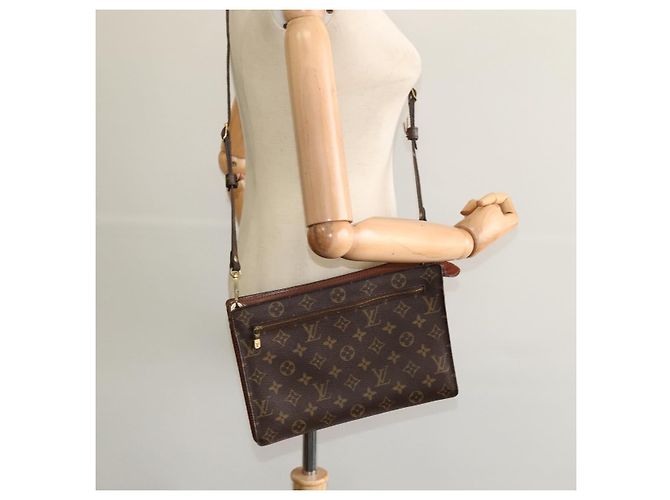 LOUIS VUITTON Borsa a Spalla Monogram Angian M51205 LV Auth KD502 Monogramma - vista 25