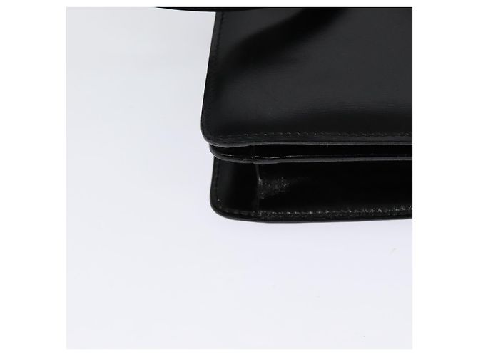 GUCCI Schultertasche aus Leder Schwarz Gold 004 1781 0625 Auth ep8534 Golden - Ansicht 16