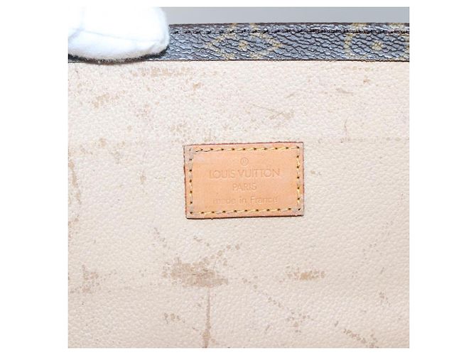 LOUIS VUITTON Monogram Sac Plat Handtasche M51140 LV Auth ep8413 Monogramm - Ansicht 10