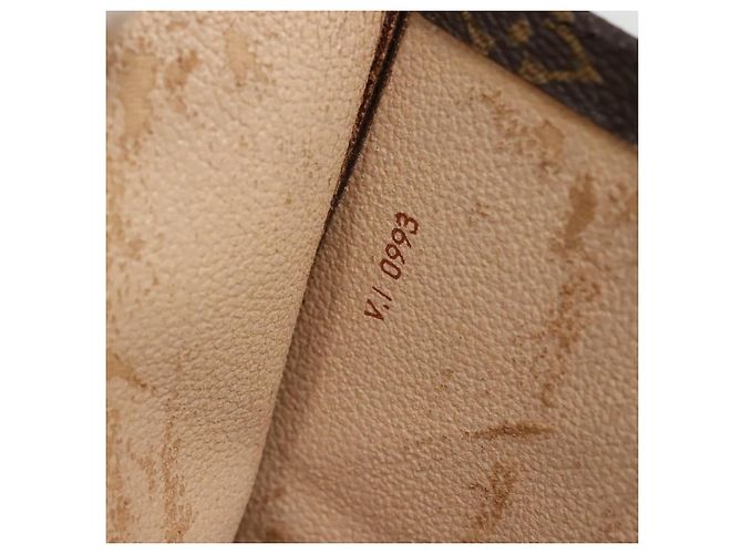 LOUIS VUITTON Monogram Sac Plat Handtasche M51140 LV Auth ep8413 Monogramm - Ansicht 12