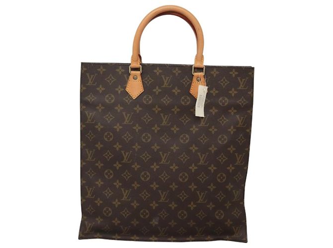 LOUIS VUITTON Monogram Sac Plat Handtasche M51140 LV Auth ep8413 Monogramm - Ansicht 13