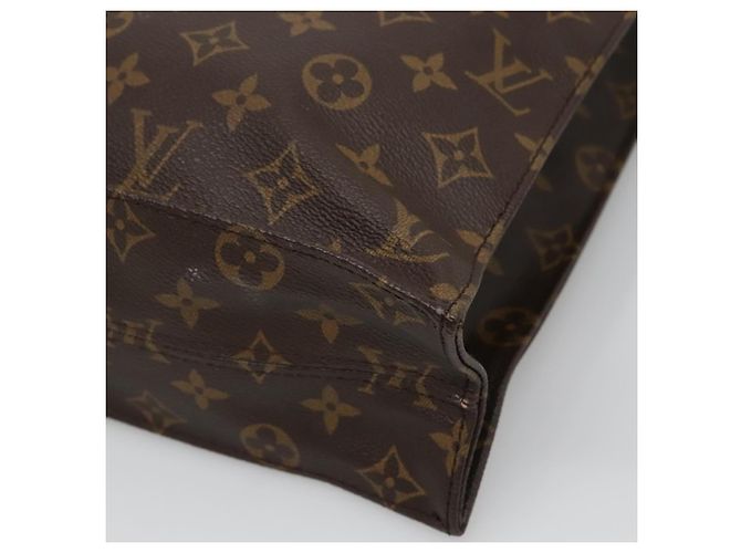 LOUIS VUITTON Monogram Sac Plat Handtasche M51140 LV Auth ep8413 Monogramm - Ansicht 15