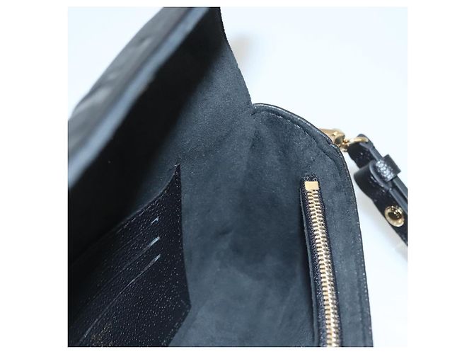 LOUIS VUITTON Empreinte Portafoglio On Chain Ivy Bag Nero M82154 Auth 117138SM - vista 20