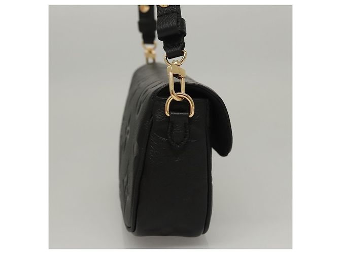 LOUIS VUITTON Empreinte Portafoglio On Chain Ivy Bag Nero M82154 Auth 117138SM - vista 4