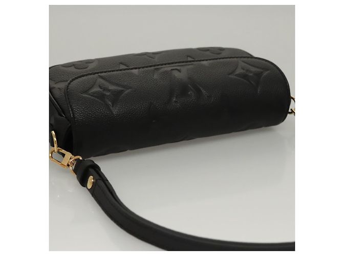 LOUIS VUITTON Empreinte Portafoglio On Chain Ivy Bag Nero M82154 Auth 117138SM - vista 6