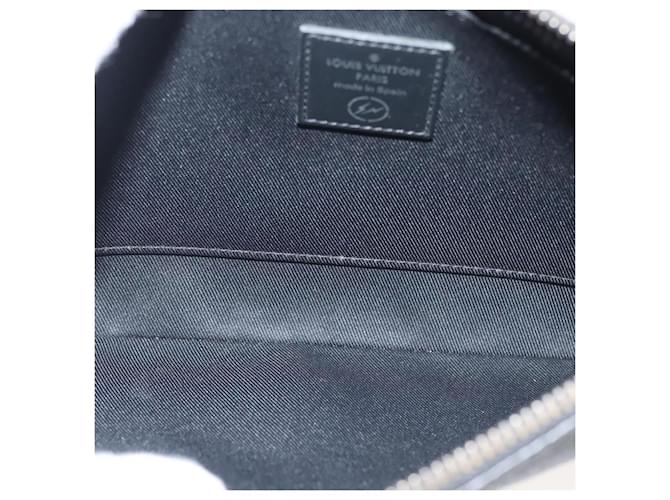 CUSTODIA PER IPHONE LOUIS VUITTON Monogram Eclipse Fragment M64449 LV Auth KD362 Monogramma - vista 11